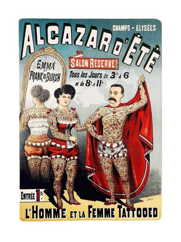 Alcazar d'Été - L'Homme et la Femme Tattooed