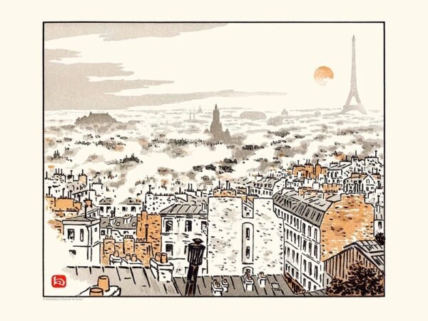 View from Rue des Abbesses