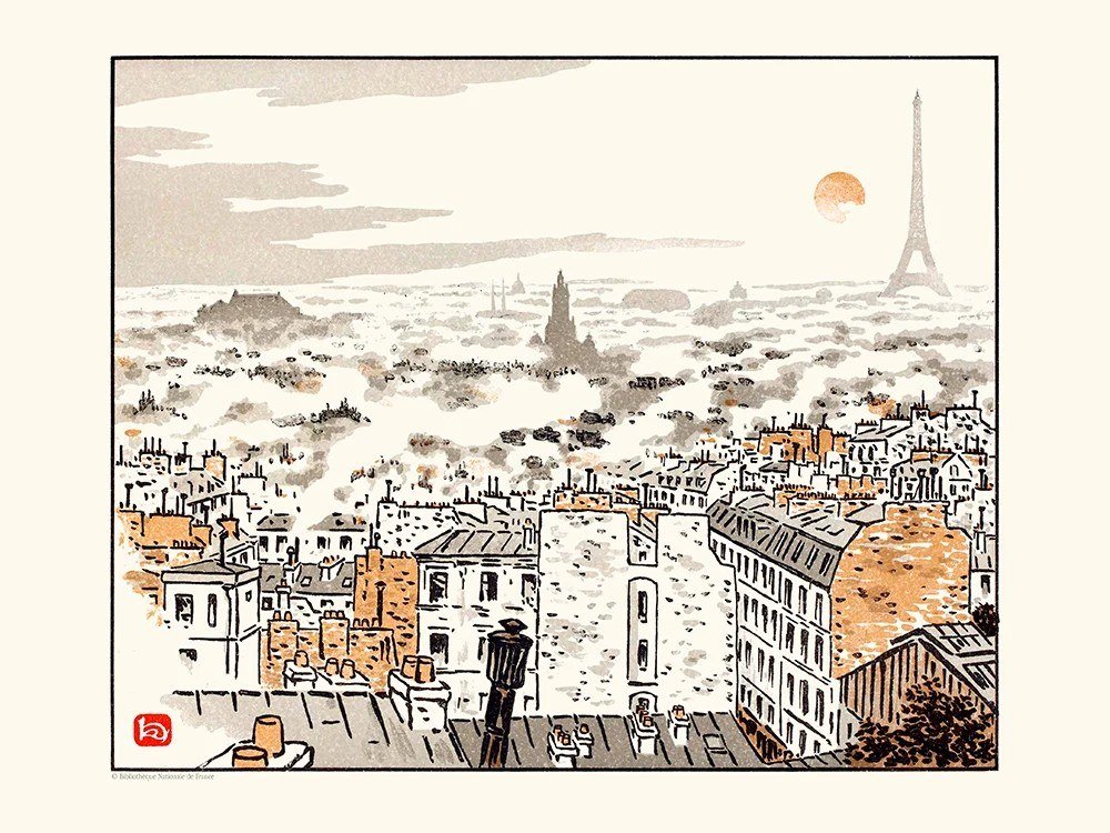 View from Rue des Abbesses